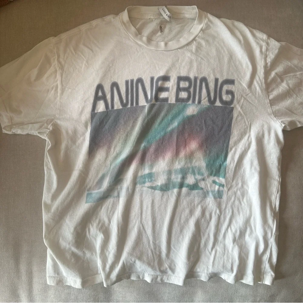 ANINE BING Cade Northern Lights tee - Picture 3 of 6